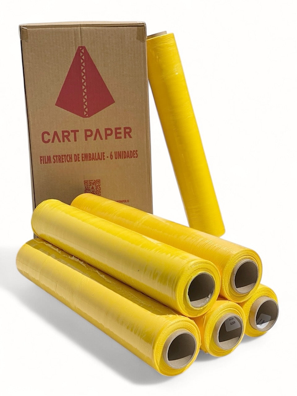 Film Stretch Amarillo 220M CAJA O ROLLO