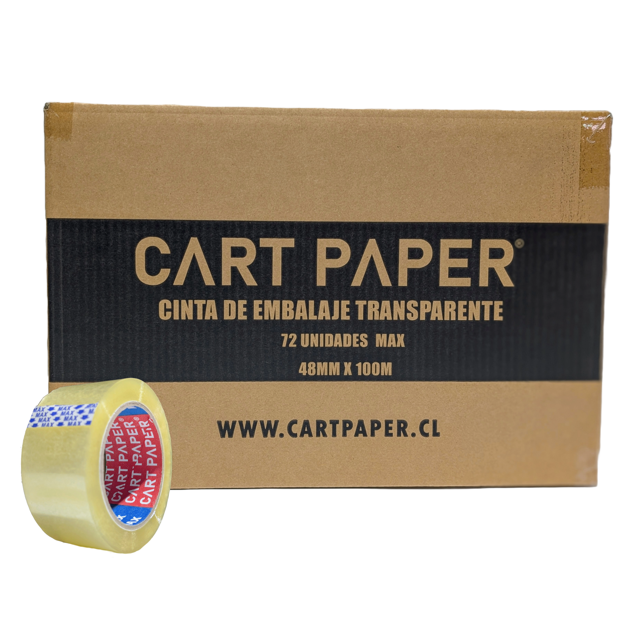 Cintas de Embalaje 100m Max transparente