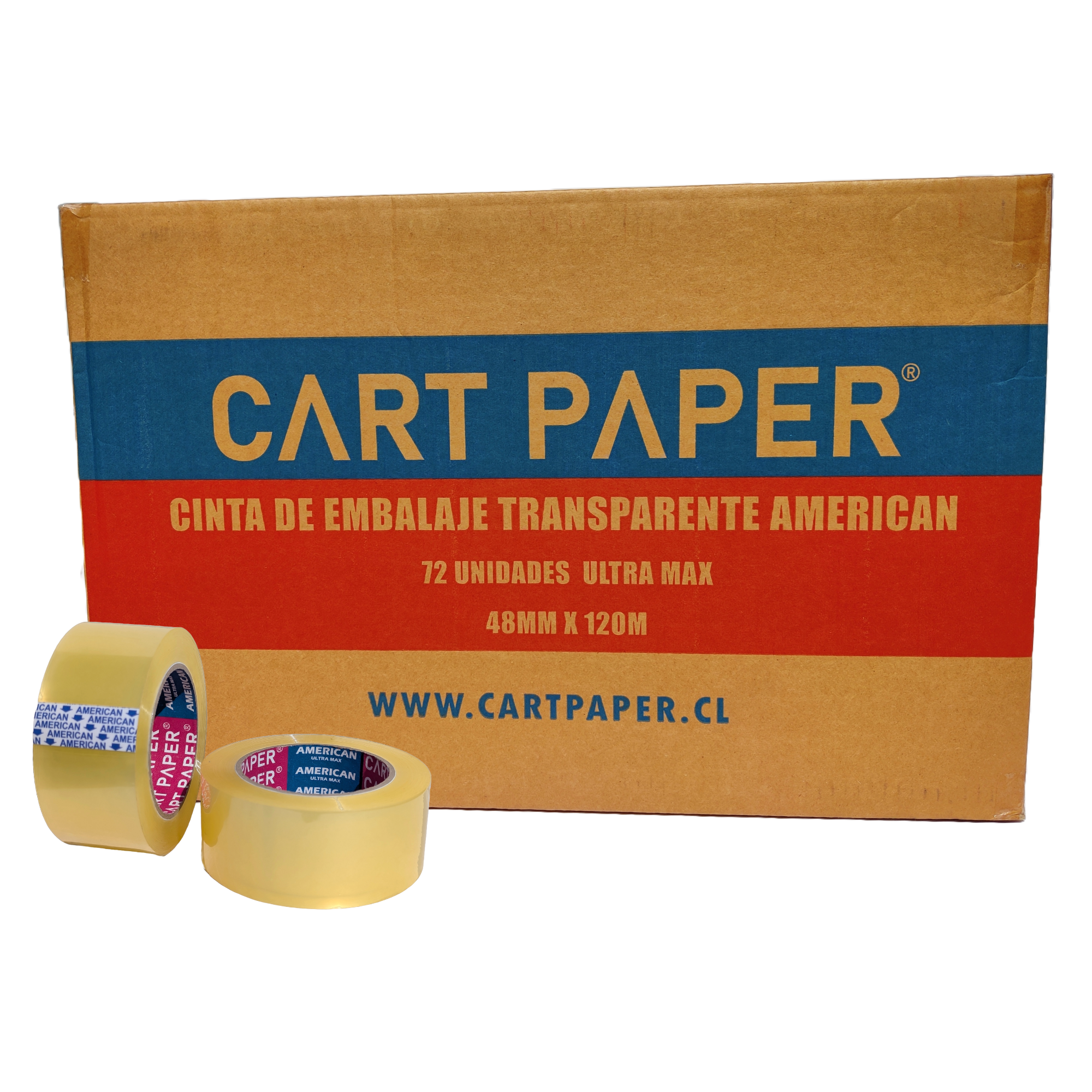 Cintas de Embalaje 120m Ultra Max American