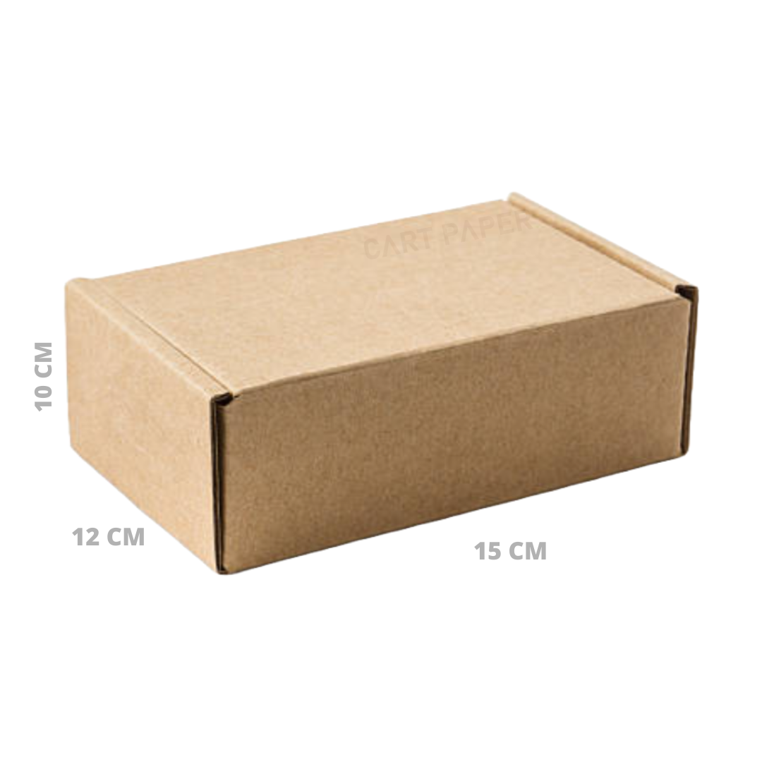 Caja autoarmable 15x12x10 PACK 25u Micro corrugado