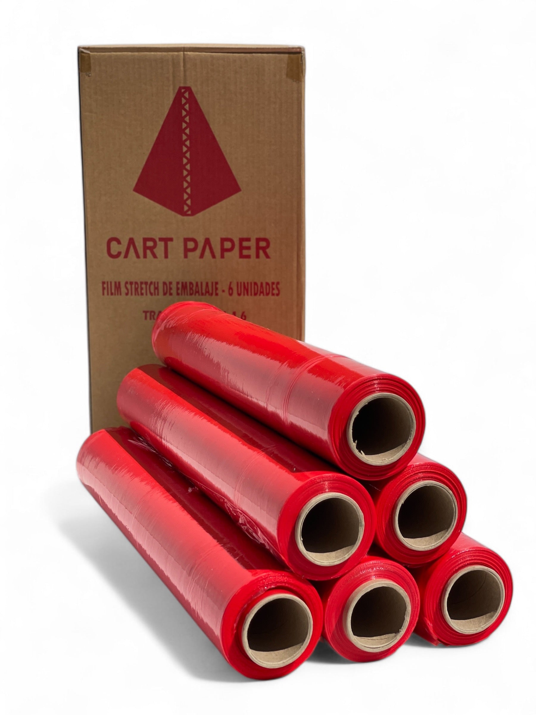 Film Stretch Rojo 220M CAJA O ROLLO