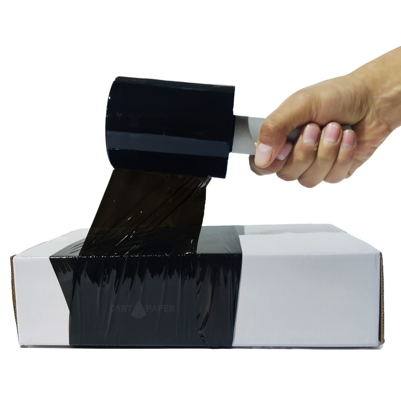 Film Stretch Shrink Manual Negro 10cm