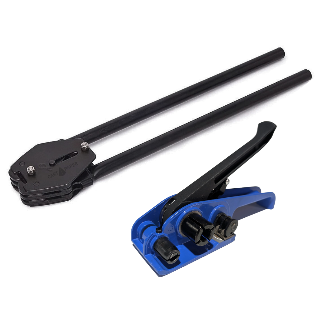 Kit para Zuncho Plástico Sellador + Tensador
