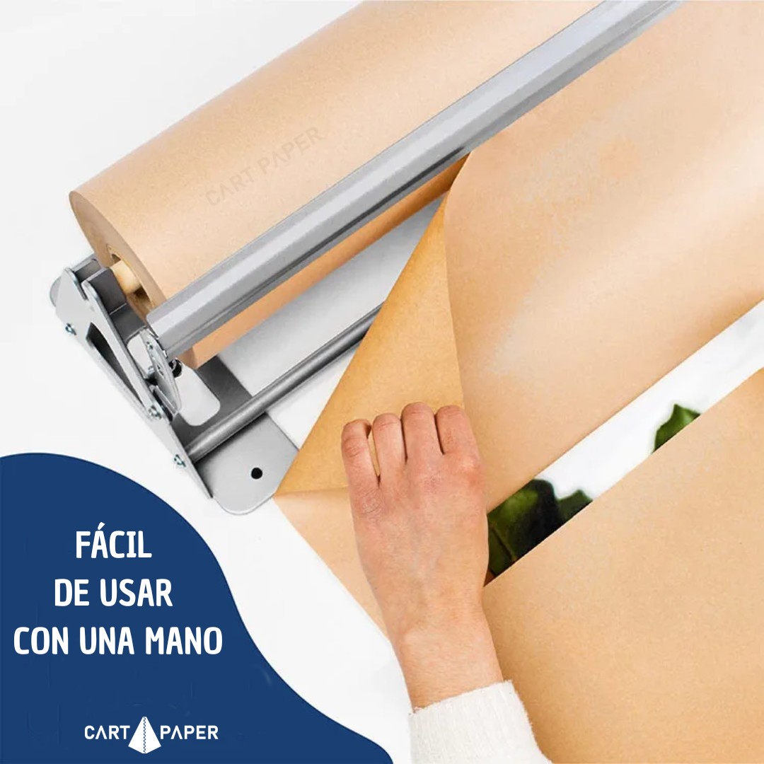 Dispensador Cortador para Rollo papel kraft