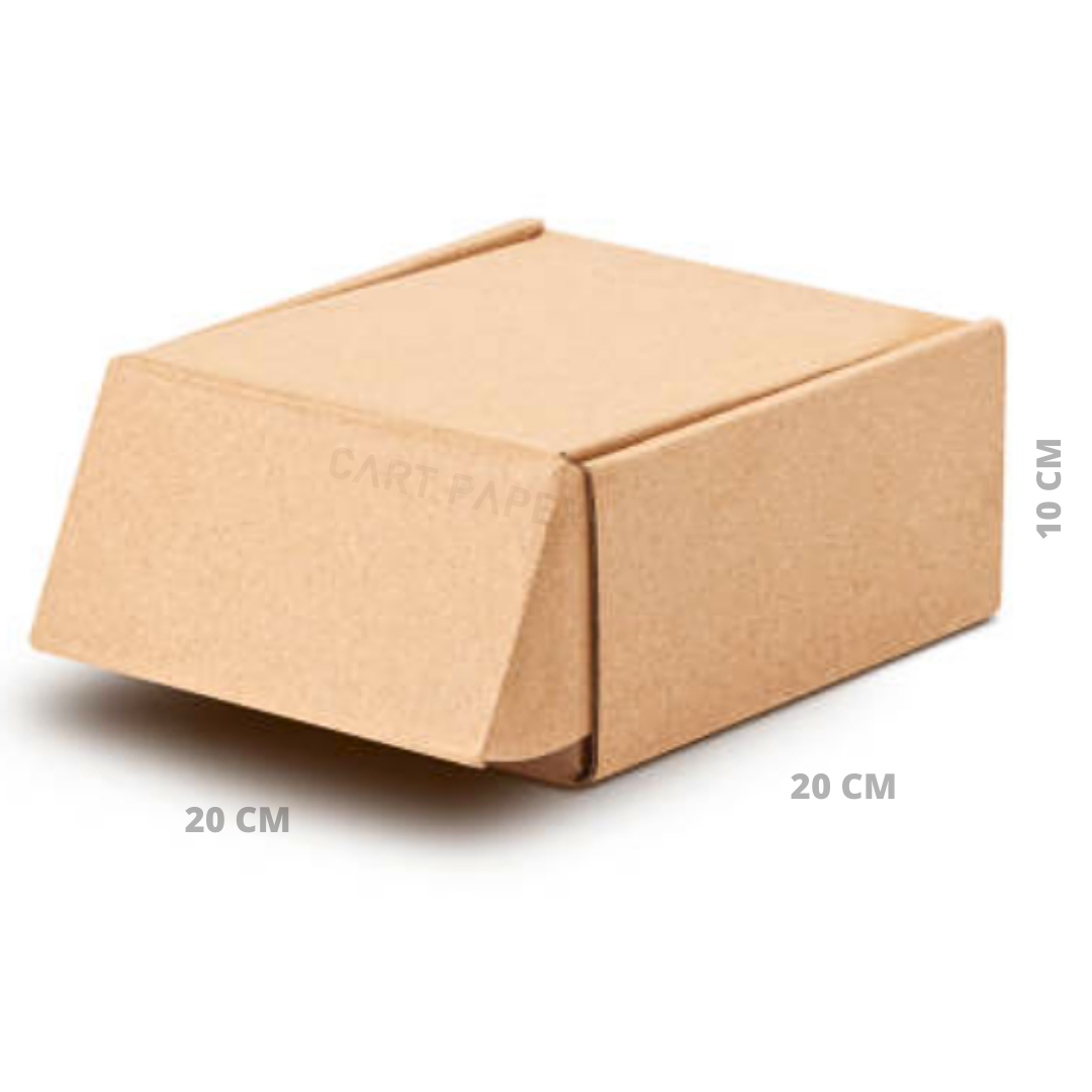 Caja autoarmable 20X20X10 PACK 25u Micro corrugado