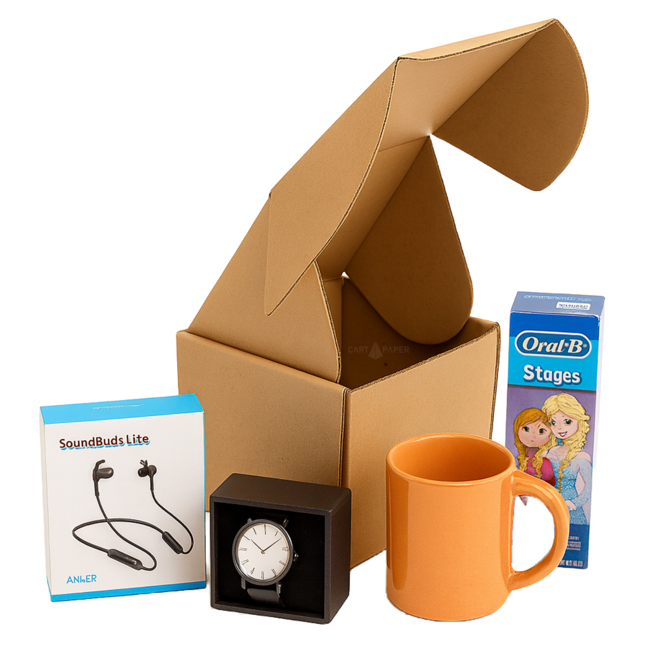 Caja autoarmable 12x12x12 PACK 25 unidades