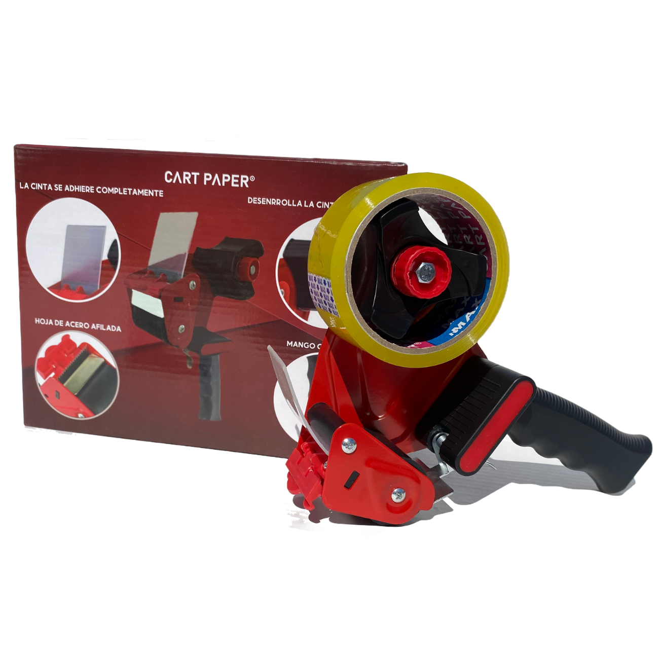 Dispensador para Cinta de Embalaje + Cinta de regalo