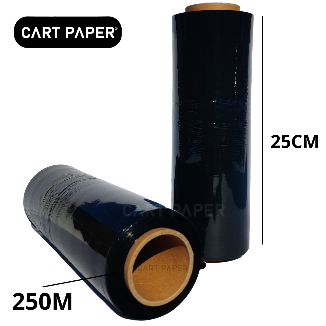 Film Stretch Negro 250m x 25cm