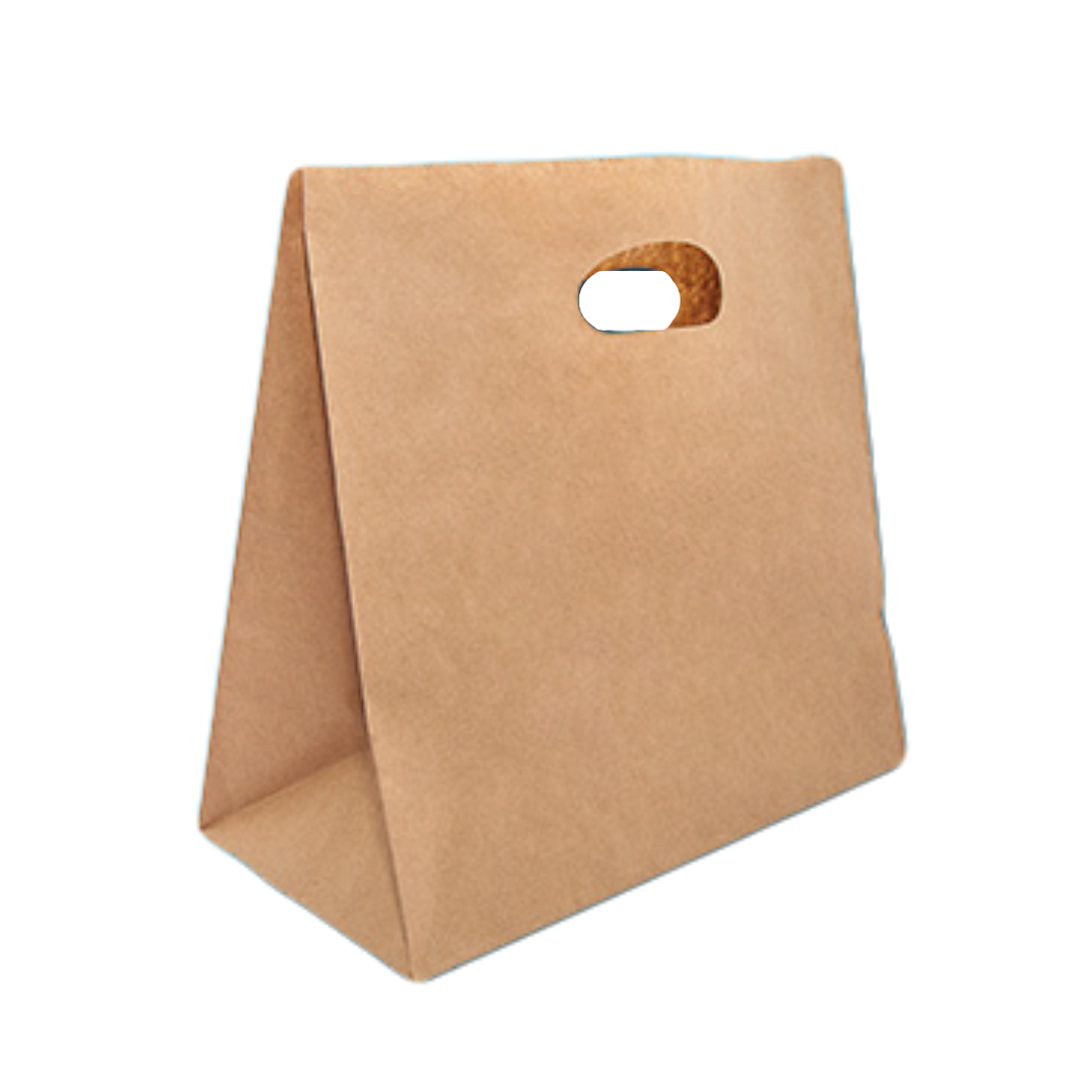 Cartón Bolsa De Papel Para Delivery Bolsa Delivery Papel Kraft