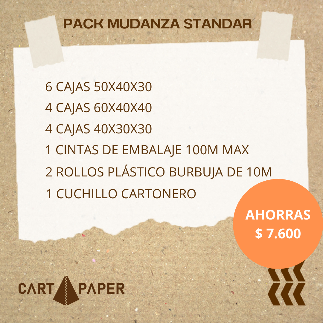 PACK MUDANZA STANDAR