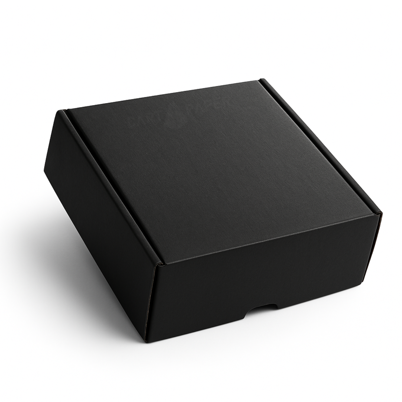 Caja autoarmable 15X15X5 Negra  PACK 25u Micro corrugado