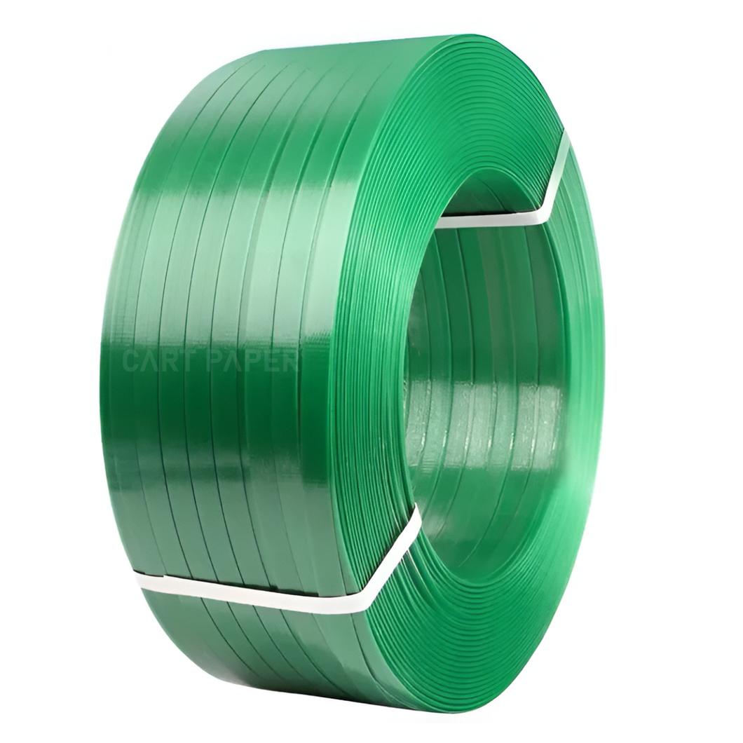 Pet En Rollo Rollo Zuncho PET Verde Plastico fleje 1/2 12mm – Cart Paper